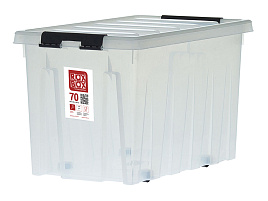 Rox box 70 л ящик для хранения, прозрачный